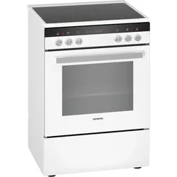 Freistehender Herd Elektro normal mit Glaskeramik Kochfeld iQ300 HK9R3A220 