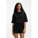 Hugo MESH LOGO SHORT-SET Pyjama Schwarz M