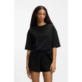 Hugo Pyjama MESH LOGO SHORT-SET Schwarz M (38)