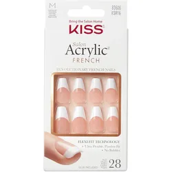 KISS Salon Acrylic French Nails - Je Taime