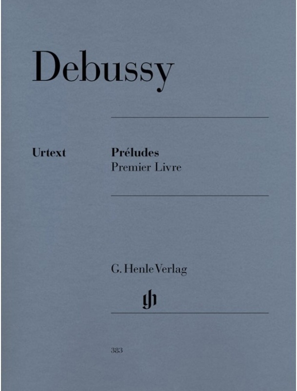 Claude Debussy - Préludes, Premier Livre - Premier livre Claude Debussy - Préludes, Kartoniert (TB)