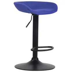 CLP Barhocker Anaheim Filz schwarz/blau