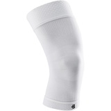 Bauerfeind Sports Compression Knee Support, Kniebandage, Weiß, L