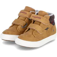 KangaROOS Unisex Kinder Kavu Primo V Sneaker, Tan Yellow Rouge, 23 EU