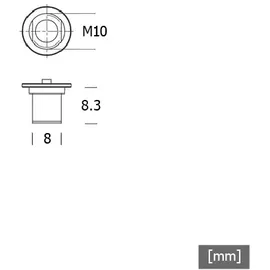 LTS Licht & Leuchten Gewindenippel M10