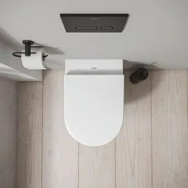 Duravit D-Code Wand-WC mit WC-Sitz Weiß hochglanz