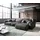 DeLife Ecksofa Lanzo L 360x160 cm Mikrofaser Vintage Anthrazit Recamiere variabel - Grau