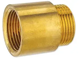 Messing Gewindefitting-Hahnverlängerung 3/4'' x 25 mm