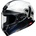 Ideograph Integralhelm Schwarz/Weiß/Blau XXS