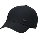 Nike Dri-FIT Club Unstructured Metal Swoosh Cap 010 black/metallic silver S/M