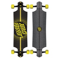 Santa Cruz Longboard Impact Drop Down, 10.0 x 40.0 Zoll