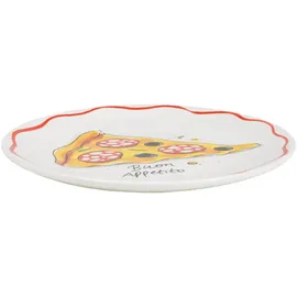 Blond Amsterdam Pizzateller Buon Appetito 18 cm Mehrfarbig