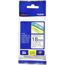 Brother TZe-241 laminiert schwarz auf weiß 1,8cm x 8m