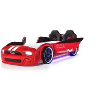Autobett Must Rider 500 mit Türen in Rot