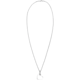 Elli DIAMONDS Halskette Herz Liebe Diamant (0,05 ct.) Silber