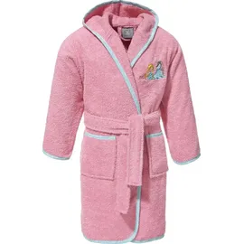 Erwin Müller Kinder-Bademantel mit Kapuze in rosa | Gr.: 86/92