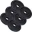 ScSPORTS Hantelscheiben-Set Hantelscheibe 15 kg schwarz