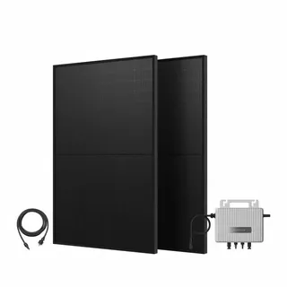 EcoFlow Balkonkraftwerk Bifazial 800 W inkl. 800 W Wechselrichter