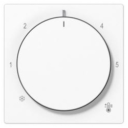 Jung Abdeckung für Thermostat (alpinweiß)
