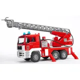 Bruder 02771 - MAN Feuerwehr mit Drehleiter 1:16