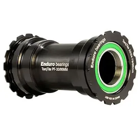 Enduro Bearings Unisex-Erwachsene TorqTite BB386 EVO to 24mm-XD-15 Pro-Black Untere Klammern, Metall, One Size