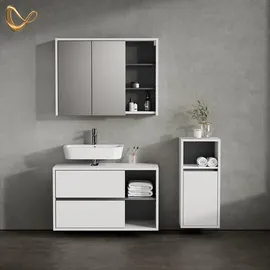 livinity® Vomano 3-tlg. Weiß