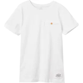 NAME IT Jungen Nkmvincent Ss Top F Noos T-Shirt Bright White, 116