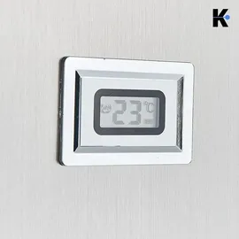 klarwerk BERND | Premium Duschpaneel Regendusche Edelstahl | Silber gebürstet Massagedusche Duschsystem | Mischbatterie Duscharmatur Duschsystem