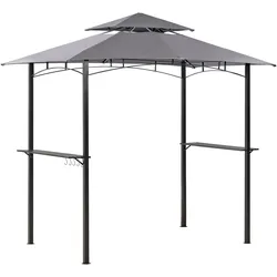 Pavillon 240 x 148 cm Grau NARO