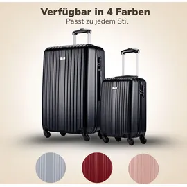 Slazenger Koffer-Set 2-tlg. schwarz