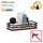 Wenko Static-Loc® Alba Duschkorb Stahl, Bambus