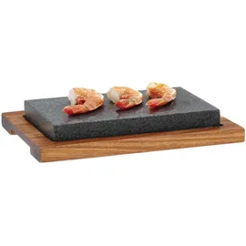 Kela Heißer Stein Country Akazienholz 2tlg 24,0x16,0x4,0cm