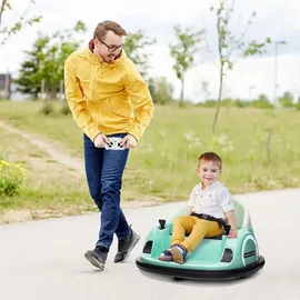 aiyaplay 12V Kinder Elektroauto Autoscooter grün (1-tlg)