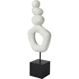 Kaemingk Deko-Statue Polyresin weiß 32 cm