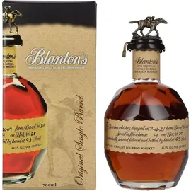 Blanton's Bourbon Original Single Barrel Bourbon 46,5% vol 0,7 l Geschenkbox