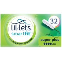 lil-lets non-applicator Tampons Super Plus Saugfähigkeit – 32 Tampons
