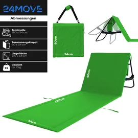 24move Campingliege 2er Set Grün