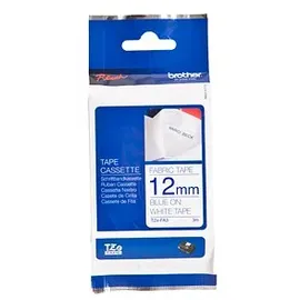 Brother TZe-FA3 1,2cm x 3m blau auf weiß