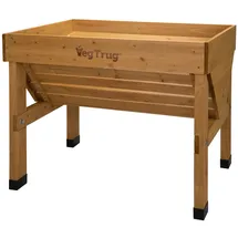 Veg Trug Hochbeet Klassik 103 x 76 x 80 cm Natur