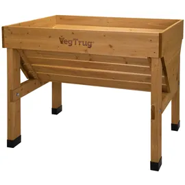 Veg Trug Hochbeet Klassik 103 x 76 x 80 cm Natur