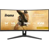Iiyama G-MASTER GCB3486WQSCP-B1 34" - - Uwqhd Va Led 240hz Gaming-monitor - Black