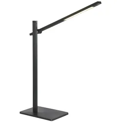 Mexlite Tischleuchte 2689ZW dimmbar 1-flammig LED 9W, 2700 Kelvin, 900 Lumen