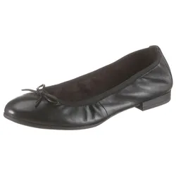 Ballerina, Flats, Slipper, Businessschuh mit dekorativer Schleife, Gr. 41, schwarz, , 781419-41