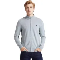 Timberland Williams River Cotton Vollreißverschluss Pullover - Medium Grey