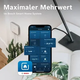 Bosch Smart Home Heizkörper-Thermostat II [+M], smartes Thermostat 1 St. anthrazit