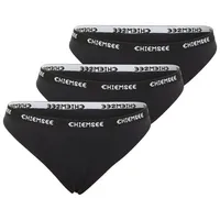 Chiemsee Slip, (Spar-Packung, 3 St.), schwarz