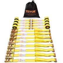 Vevor Spanngurte 8er-Pack 2362,31 kg 5,08 x 38,1 cm