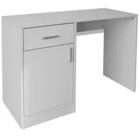 VidaXL Schreibtisch mit Schublade und Schrank Weiß 100x40x73 cm