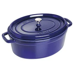 staub Bräter blau 5,5 l