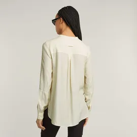 G-Star Half Placket Top Weiß XS